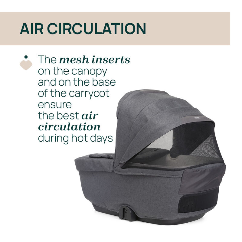 Gran Comfort Carrycot Black Satin image number 4